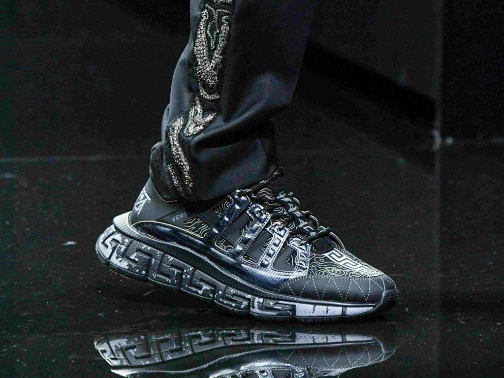 Versace casually drops a new Trigreca sneaker at ComplexLand this year
