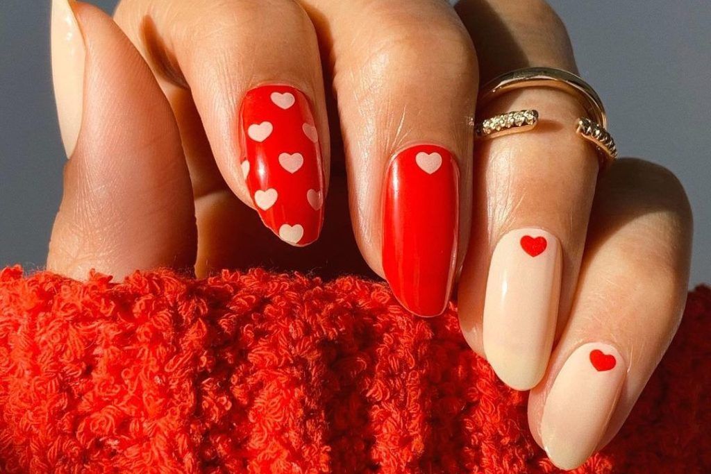 10 nail art ideas for Valentine’s Day while you’re celebrating at home