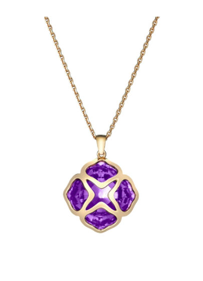 Chopard 'Imperiale' necklace in amethyst and rose gold