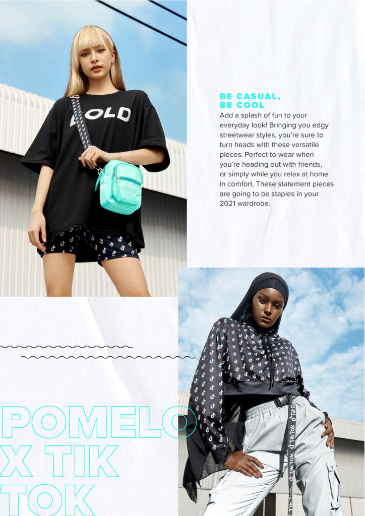 Gallery View the Pomelo x TikTok limitededition collection here