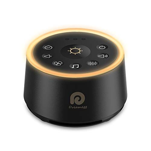 Dreamegg White-Noise Sound Machine With Ambient Night-Light