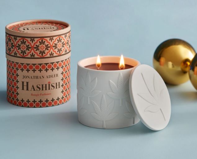 Hashish candle, Jonathan Adler 