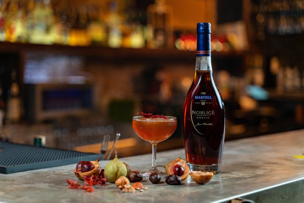 Unlock the Bars: Magazine 63 celebrates the distinct nuances of nutmeg in a cocktail made with Martell Noblige