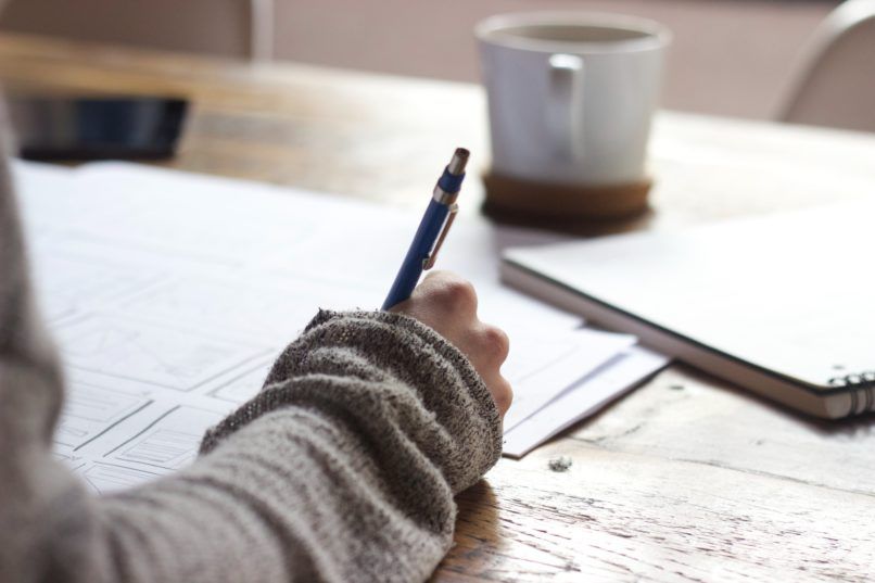Writing down