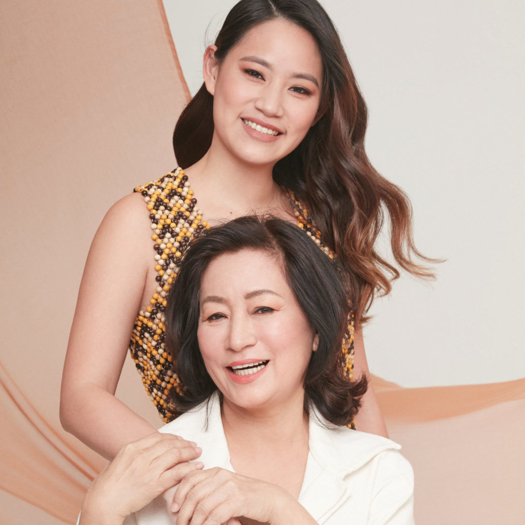 Angeline Tan and mother of Maria's SteakCafe