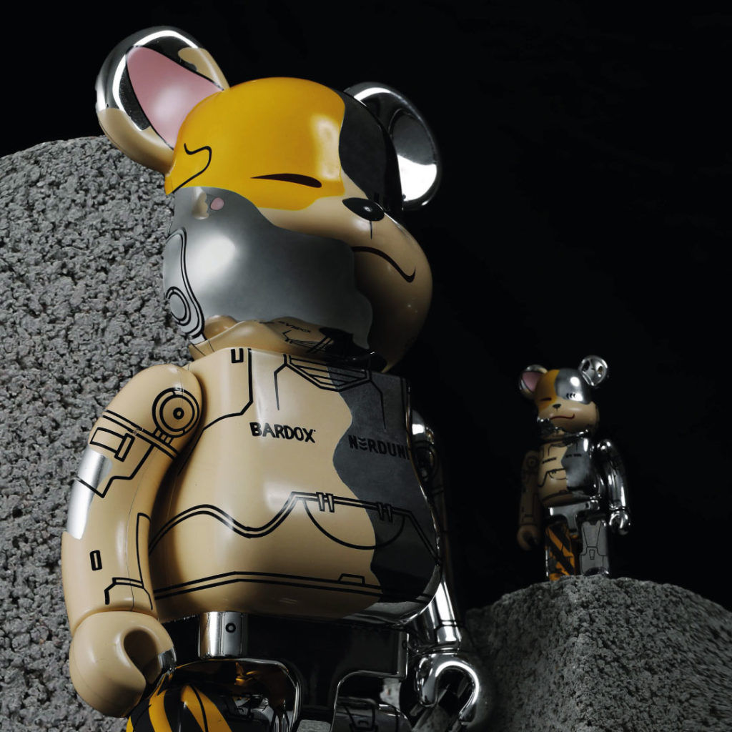 BE@RBRICK NERDUNIT x BARDOX 400%