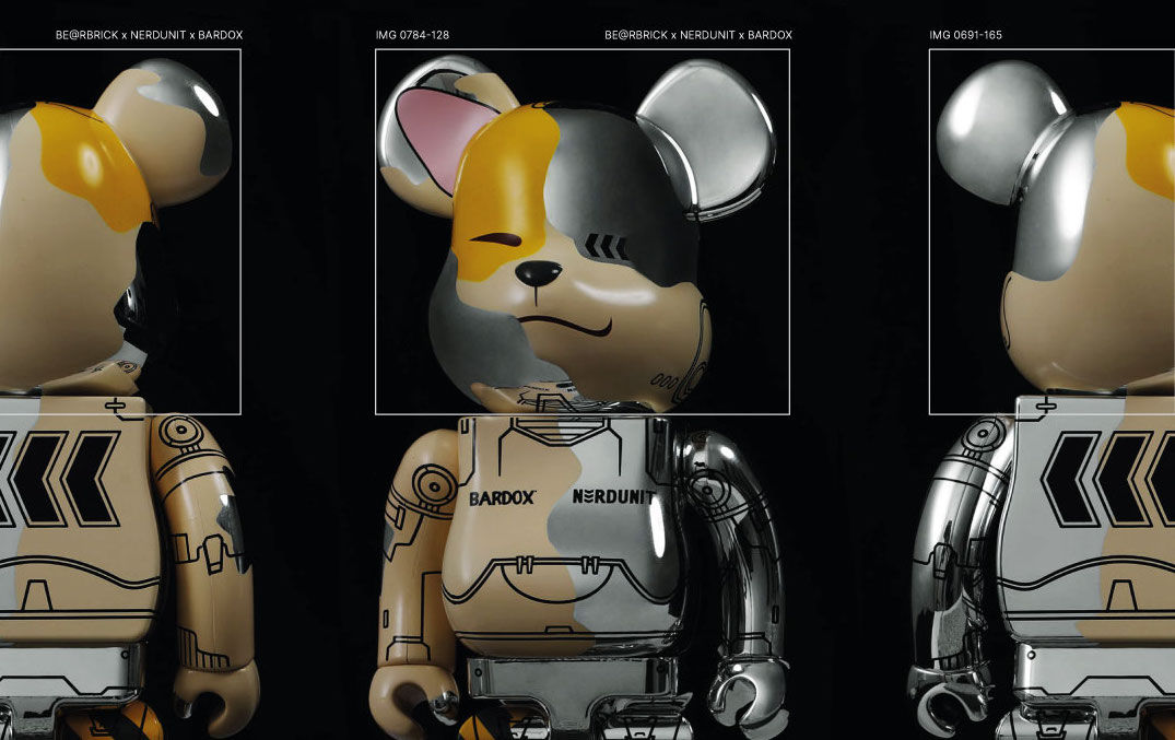 A collaboration not to be missed: Be@rbrick x Nerdunit x Bardox