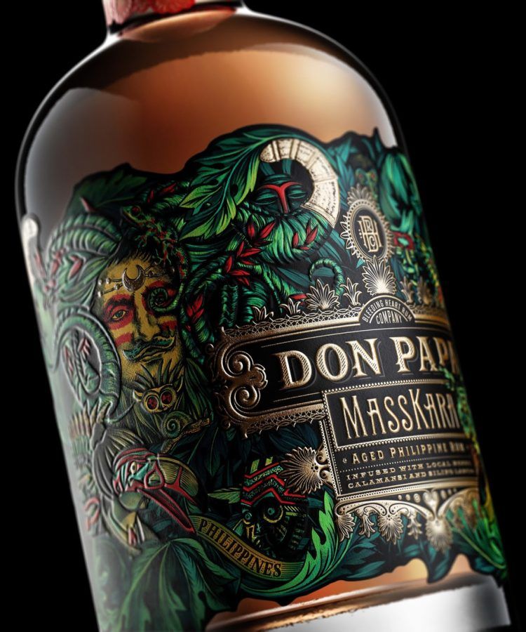 Don Papa Masskara, the rum for your wildest parties