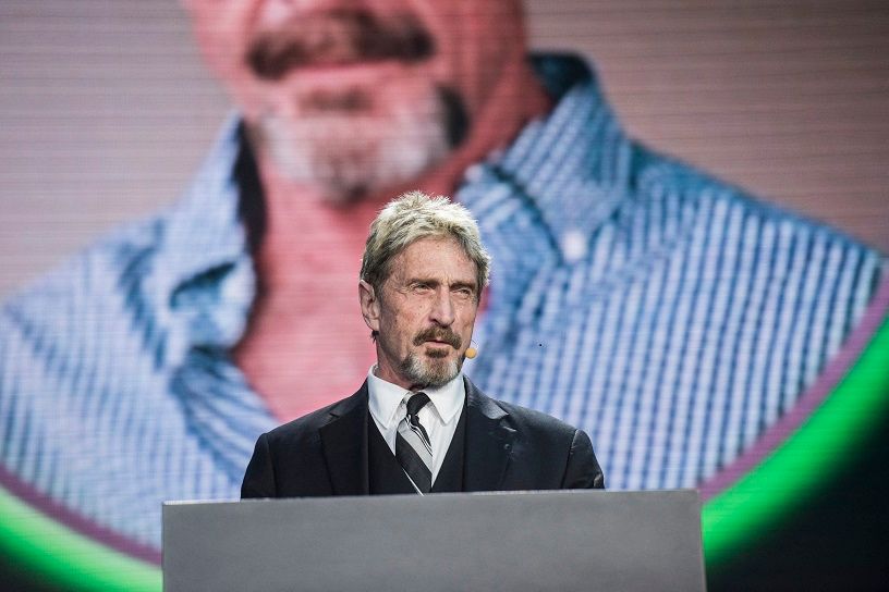 John McAfee - Scams in cryptocurrency