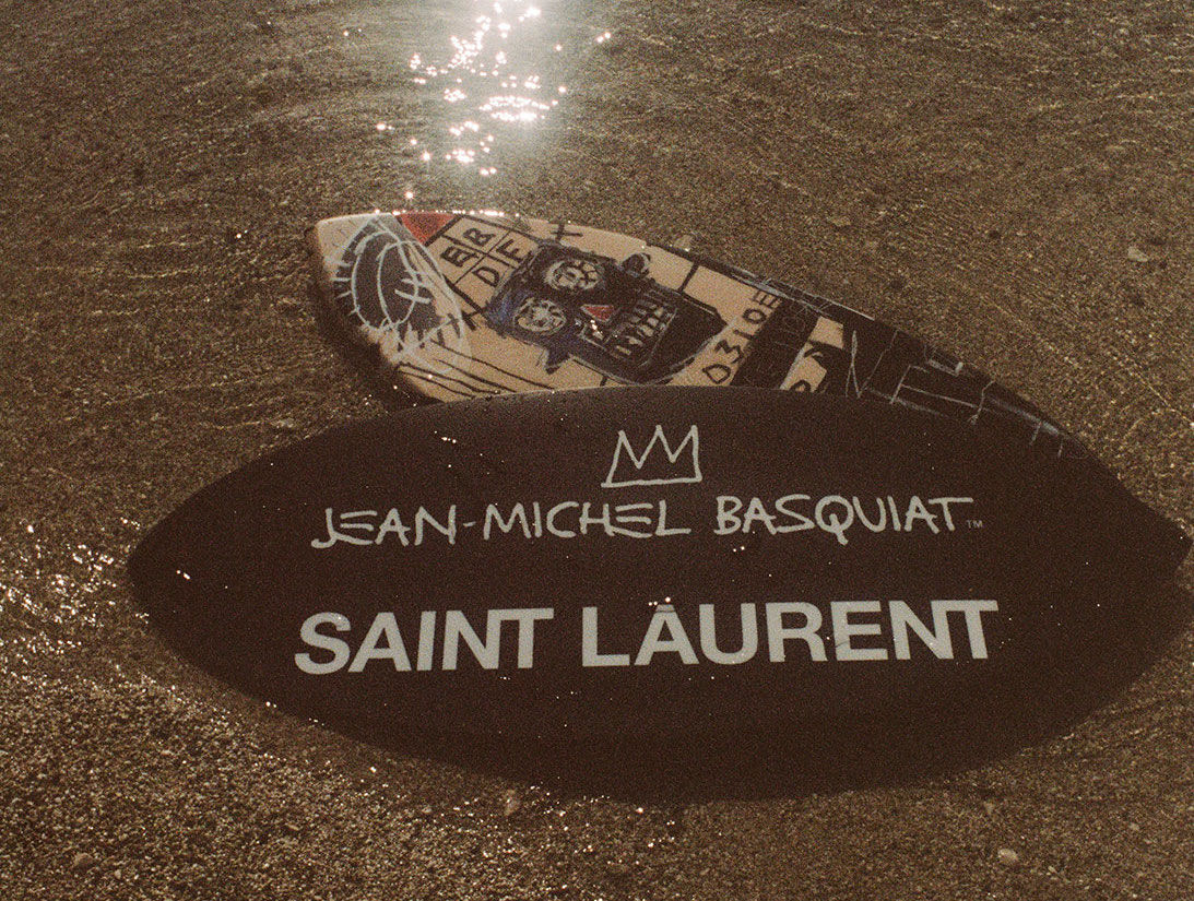 Saint Laurent Rive Droite honours Basquiat with a special collection
