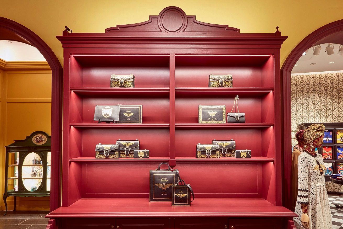 Gucci flagship store, London  Retail design, Design, Gucci store nyc