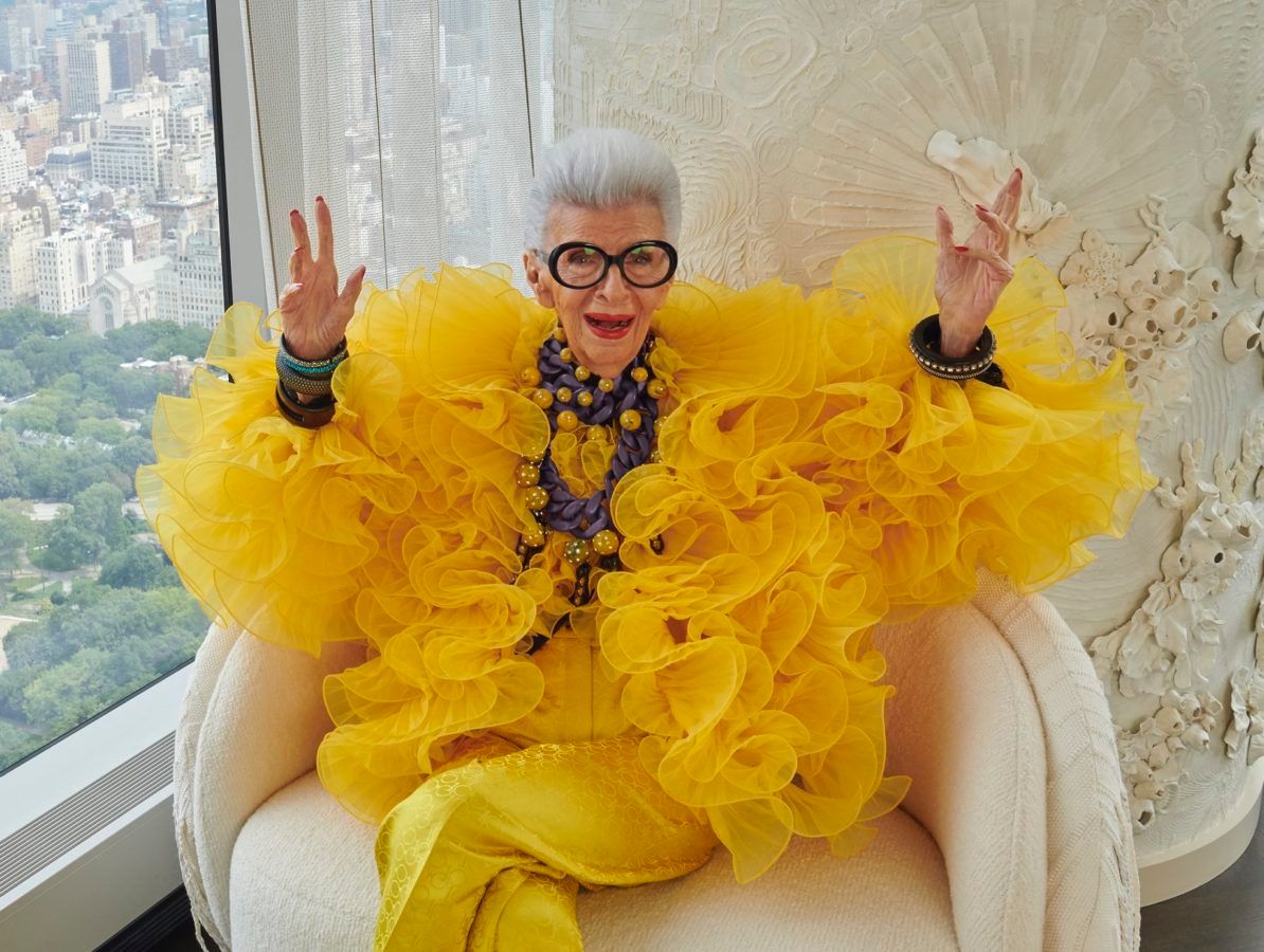 Fashion Icon Iris Apfel celebrates her 100th birthday with H&M