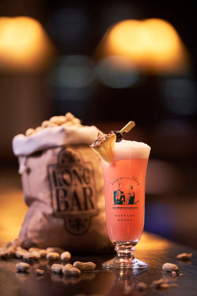 Raffles Hotel’s Long Bar shows us how to make a real Singapore Sling
