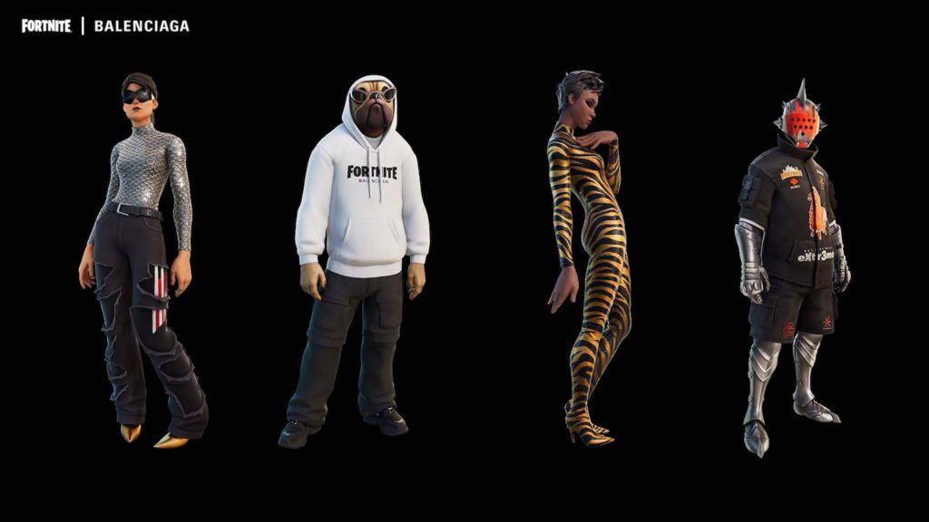 balenciaga collab fortnite