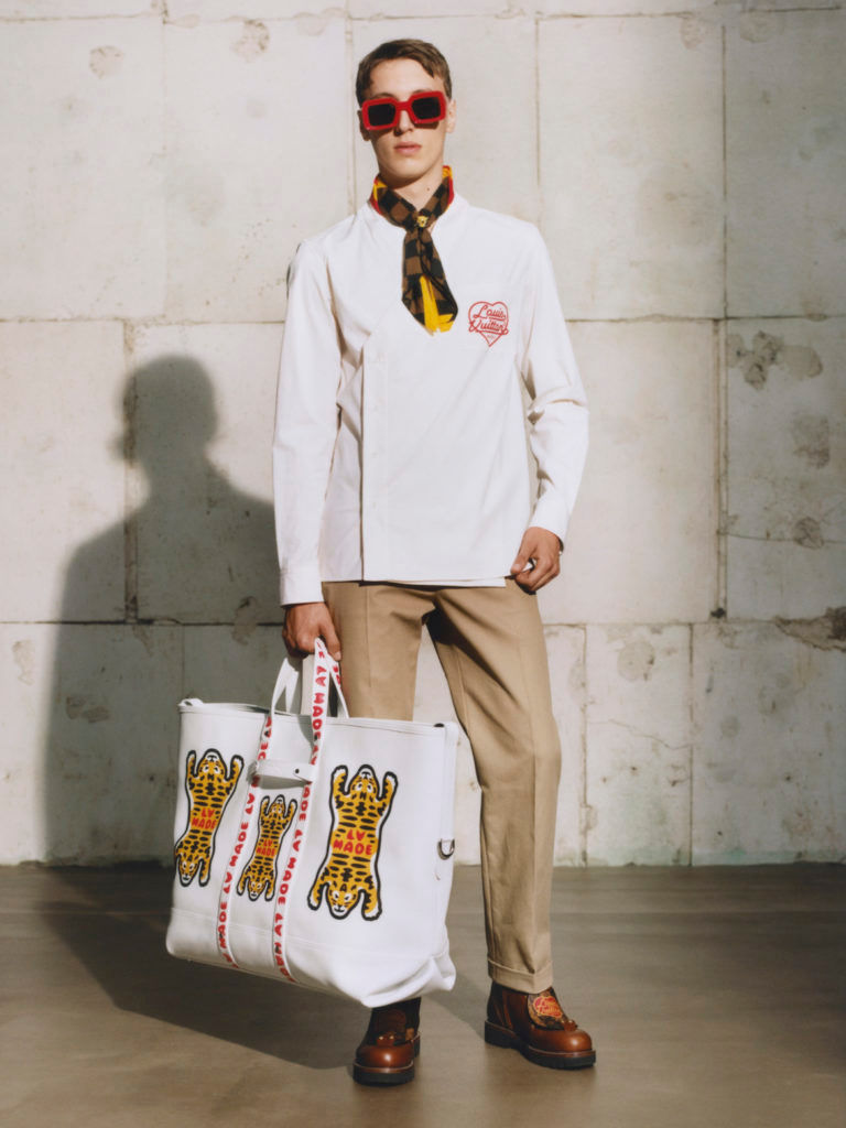 Louis Vuitton on X: Self-referential. Japanese designer #NIGO imagined an  LV Made duck as a nod to his own signature motif. See more pieces from the  #LVxNIGO collaboration at   /