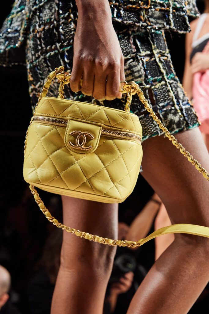 chanel yellow bag 2022