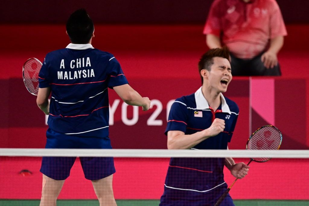 How are Malaysian badminton players performing at the 2021 French Open?