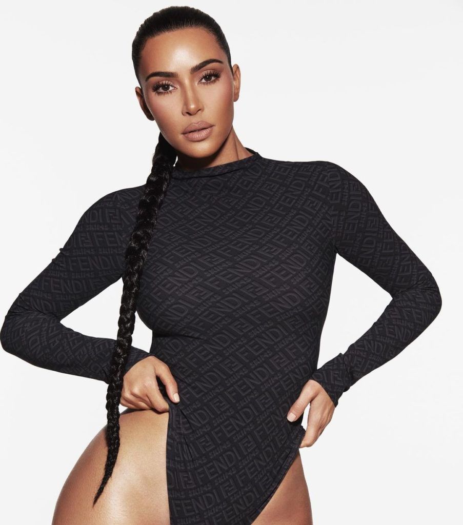 black fendi bodysuit