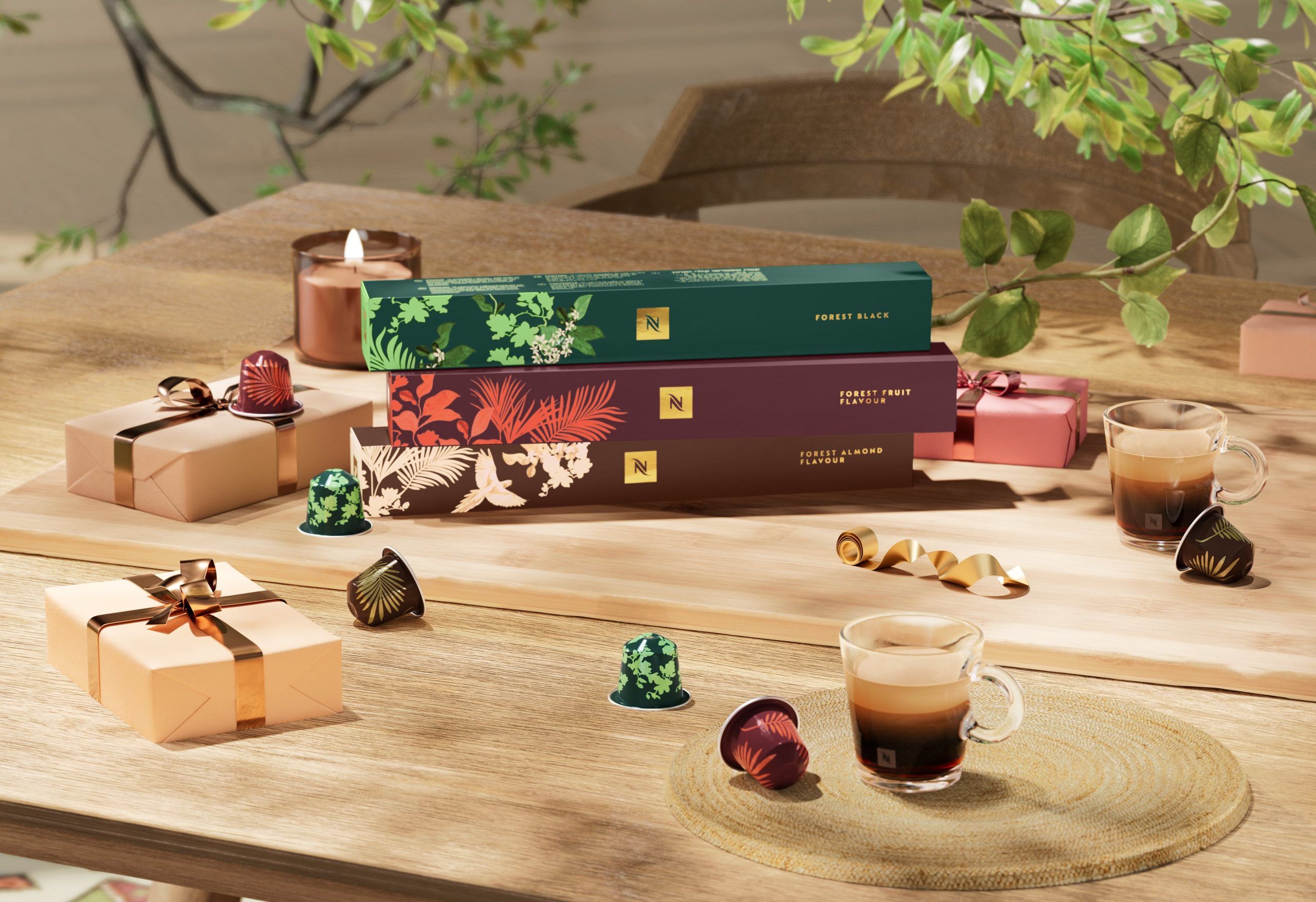 Nespresso X Johanna Ortiz presents a Festive collection called ‘Gifts