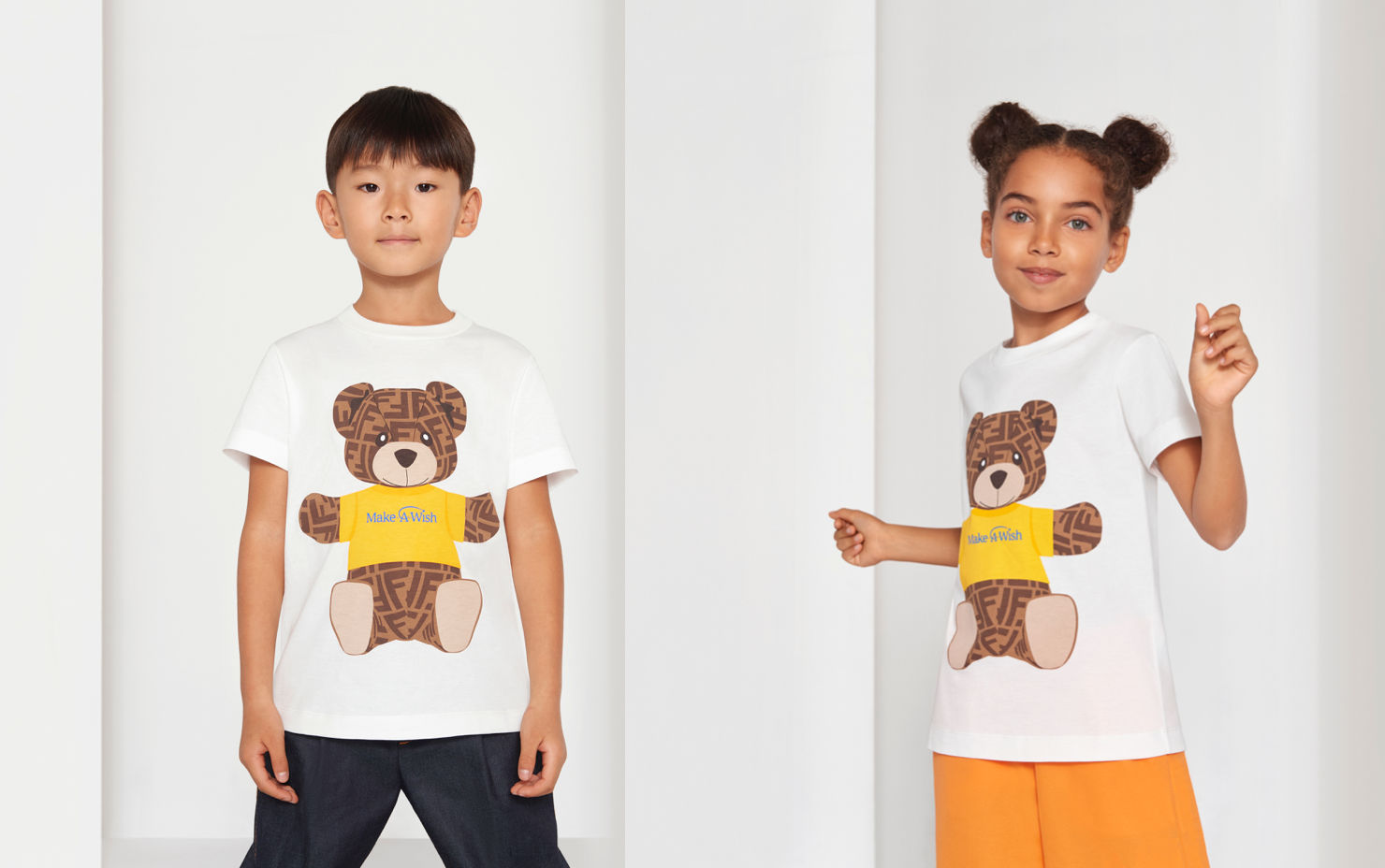 Get Your Hands On The Fendi Kids T-Shirt And Contribute To Make-A-Wish  Foundation