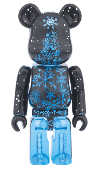 Exclusive celebratory Christmas Bearbricks on our wish list