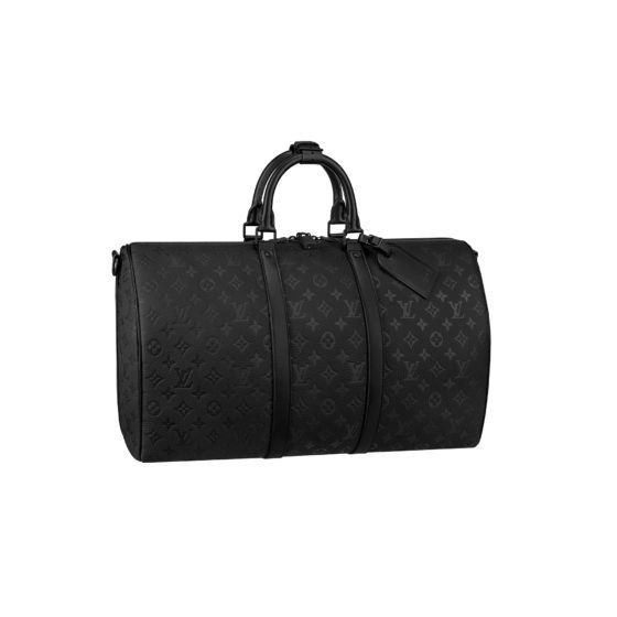 Louis Vuitton Keepall Bandouliere Bag Everyday Signature Printed Leather XS
