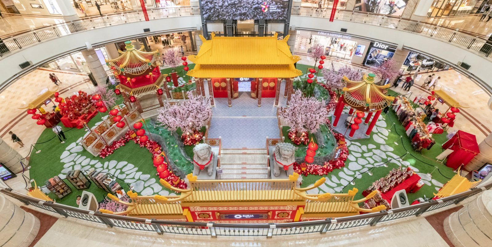 Get transported to an imperial palace at Suria KLCC this Chinese New Year