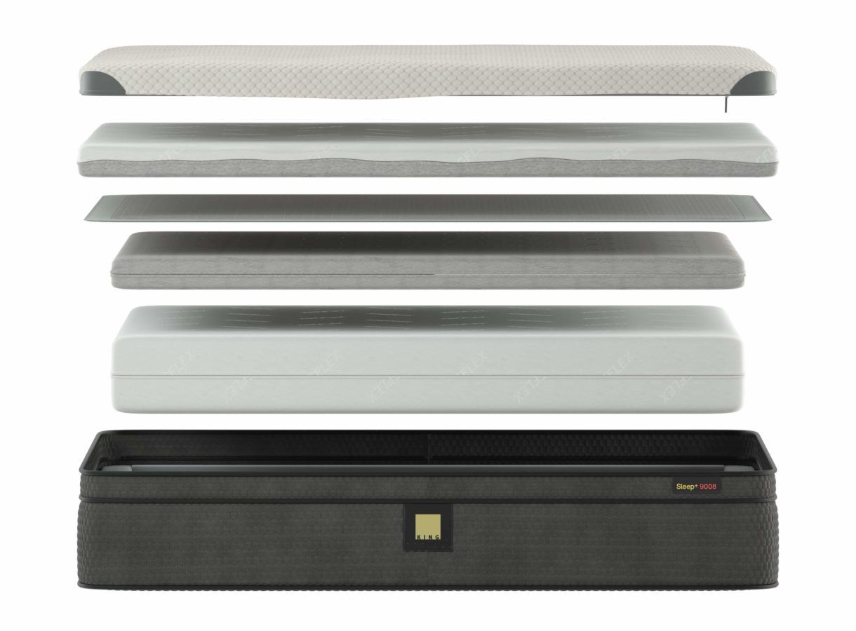 KING promotes quality sleep with the Sleep+ mattress range