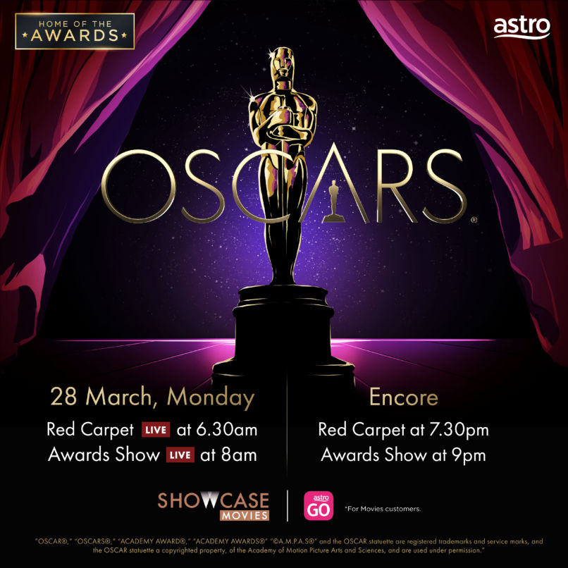 Keep up with the 2022 Oscar nominees on Astro, the home of the awards