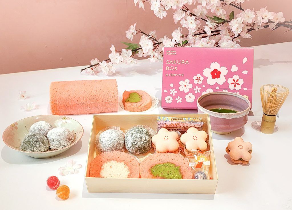 Oh Cha Matcha sakura box