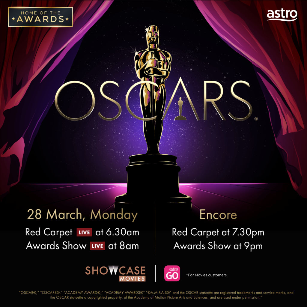 Keep up with the Oscar 2022 nominees now on Astro, the home of the awards