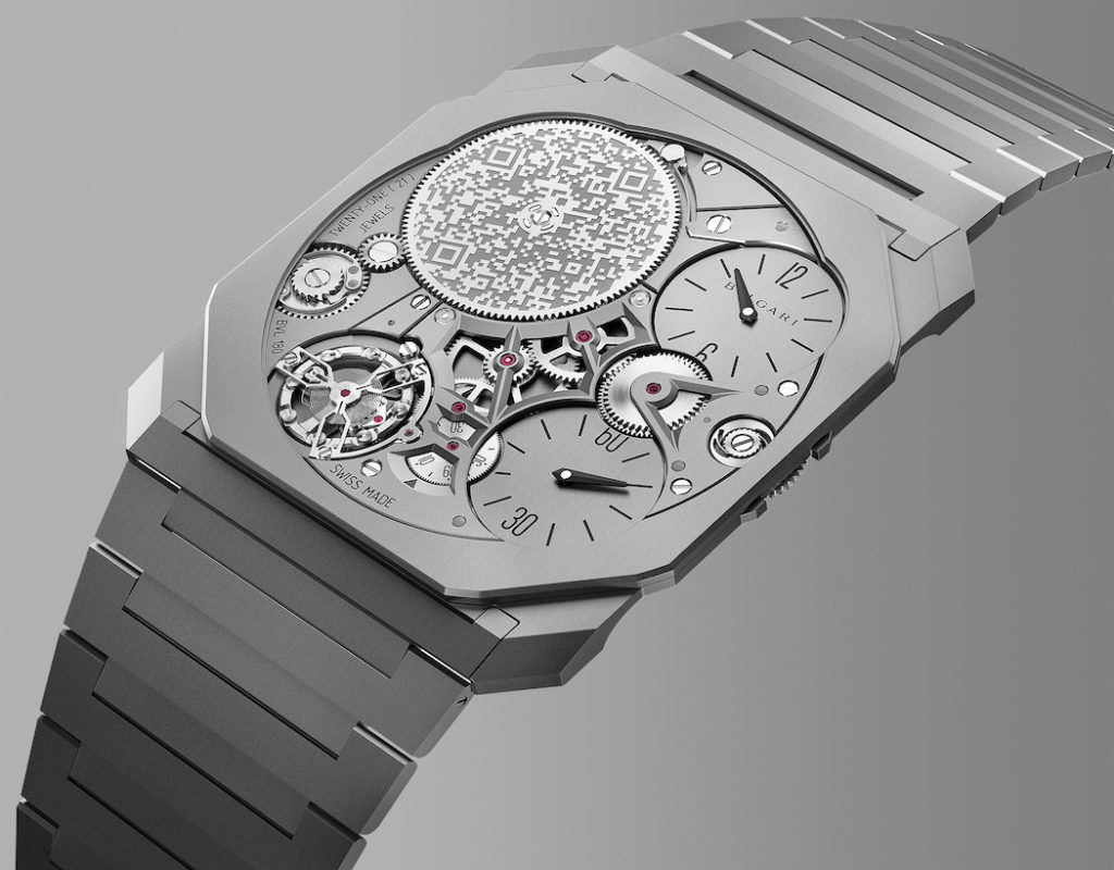 Once again, Bulgari redefines the world's thinnest mechanical watch