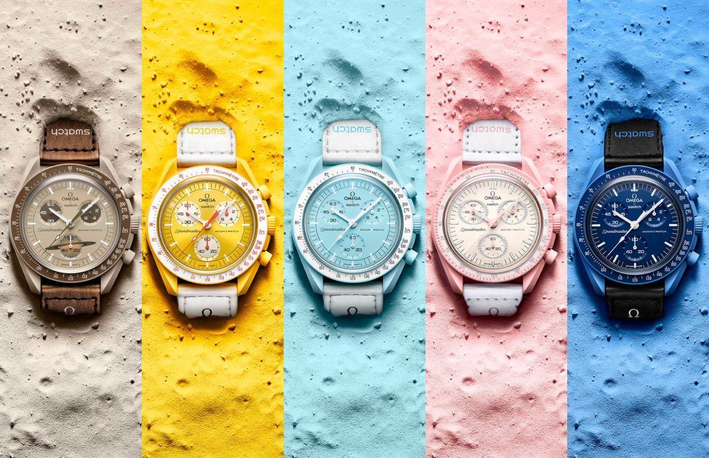 Where can you find the Omega X Swatch MoonSwatch watches online