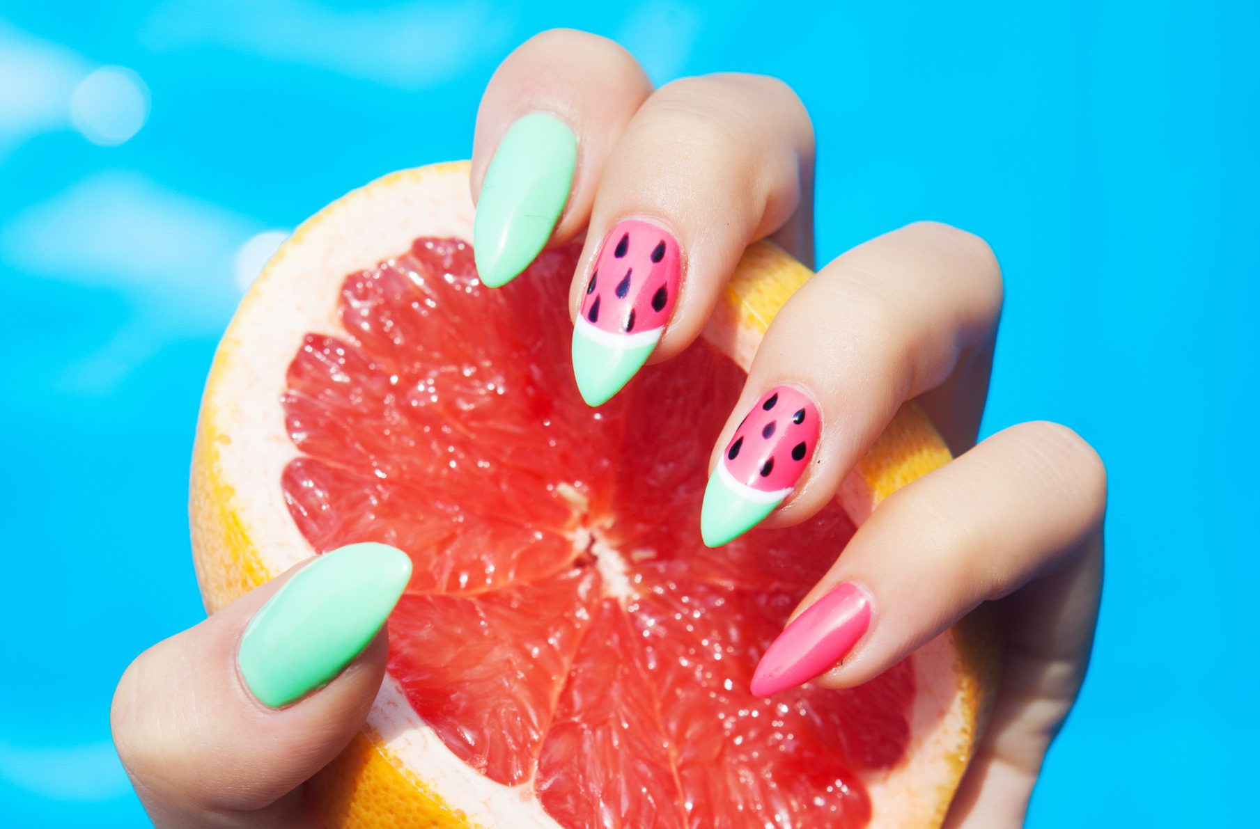 Amazon.com: Flywindy Fruit Nail Art Sticker 12 Sheets Nail Water Transfer  Decals Watermelon Lemon Strawberry Cherry Peach Patterns Cool Summer Nail  Accessories Decorations Nail Supplies (12) : Beauty & Personal Care