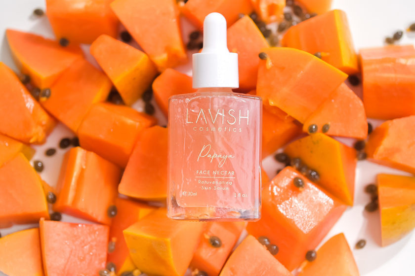 Lavish Cosmetics Papaya Face Nectar Rejuvenating Skin Serum