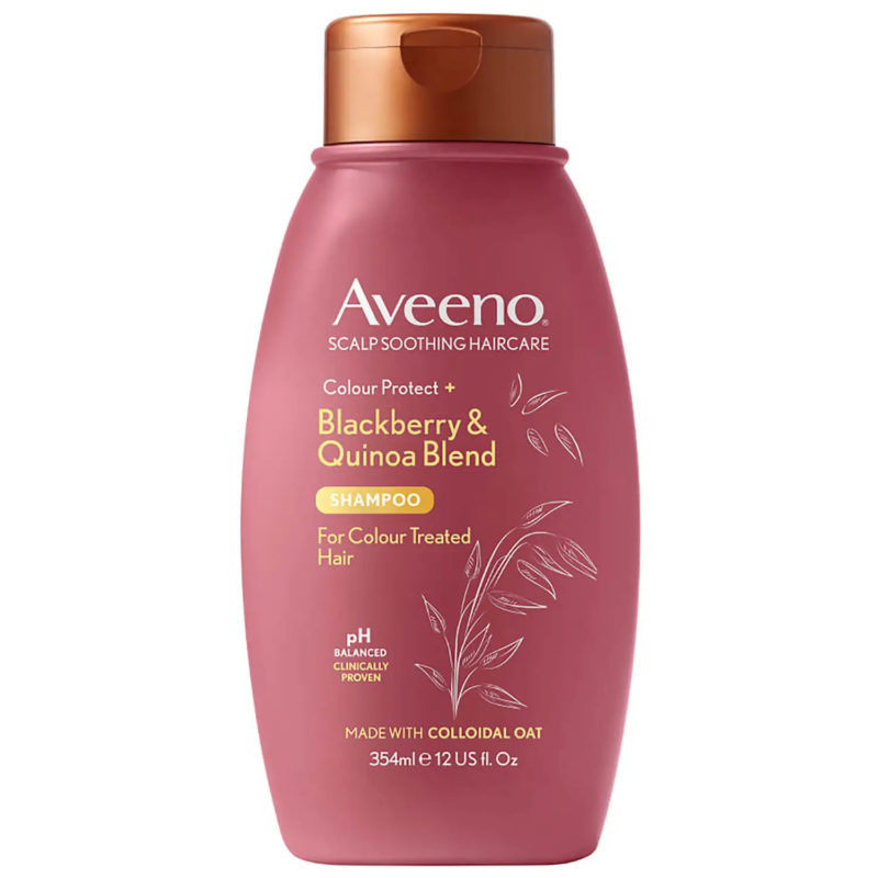 Aveeno Scalp Soothing Haircare Colour Protect Blackberry and Quinoa Shampoo