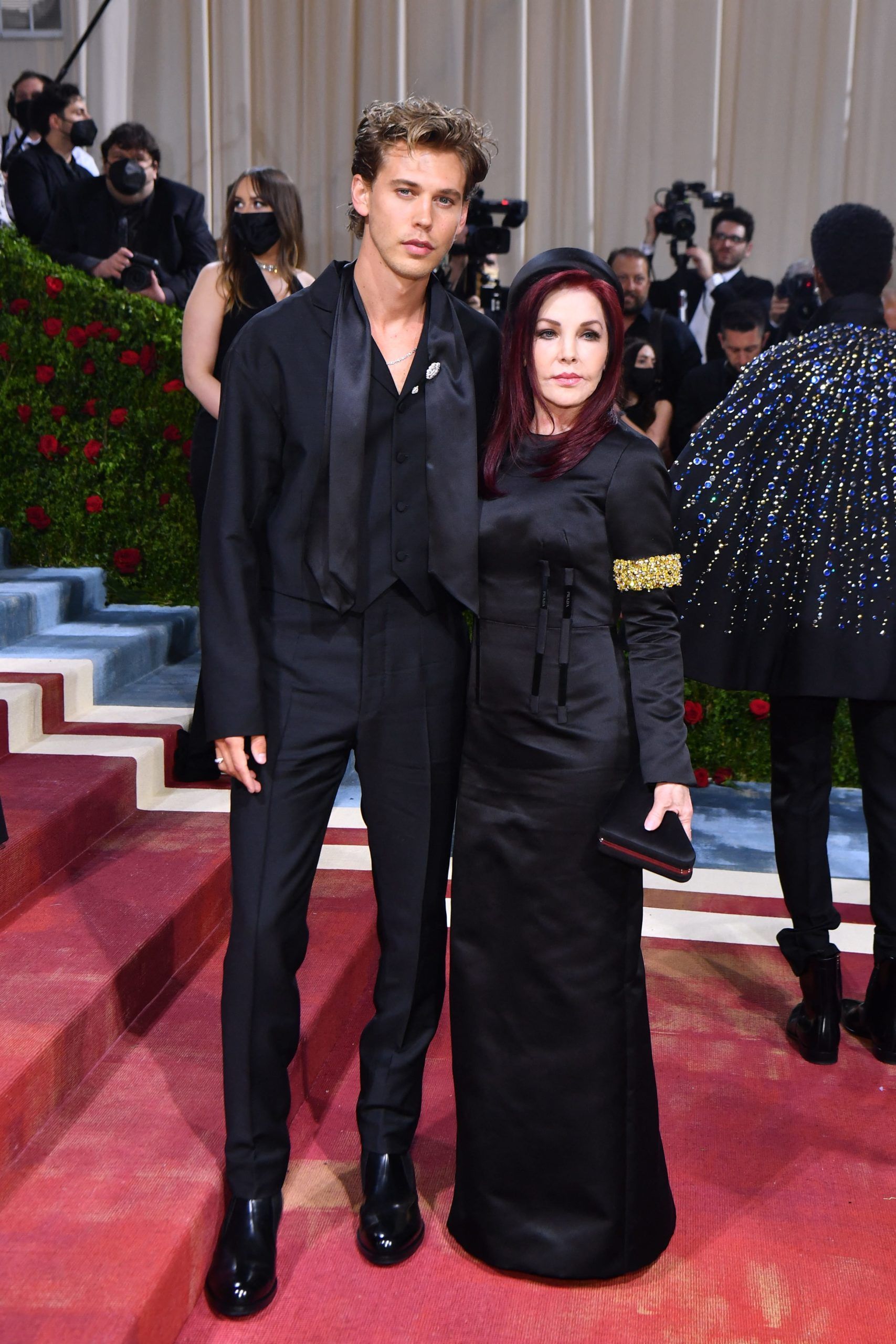 Austin Butler and Priscilla Presley