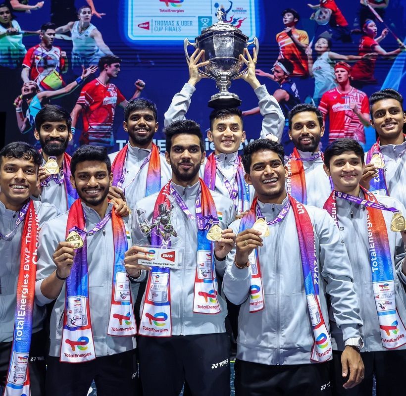 India make history by defeating Indonesia 3-0 to win first-ever Thomas Cup