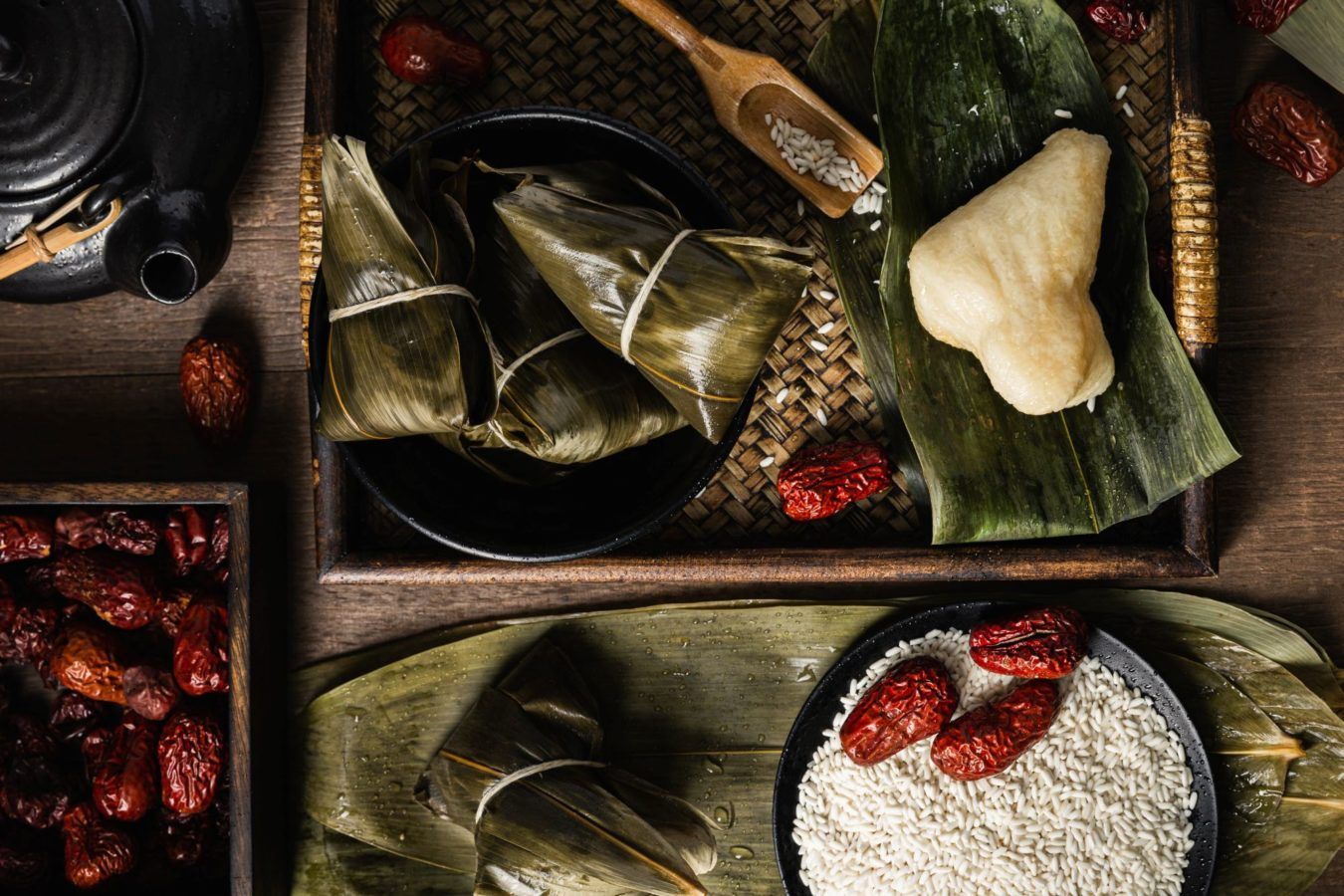 Where can you order halal or pork-free sticky rice dumplings online?
