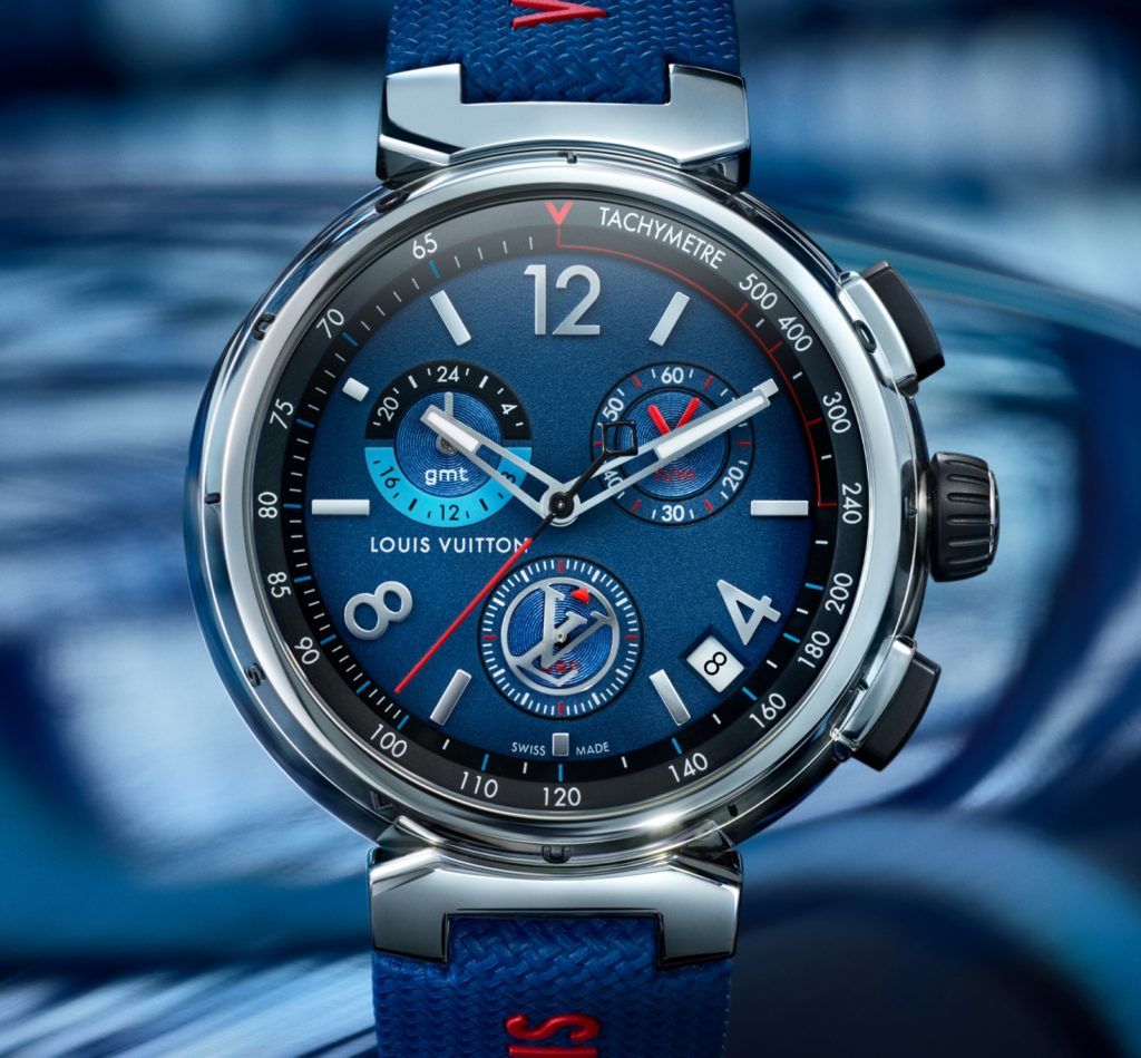 Louis Vuitton Spin Time Regatta watch titanium edition launched