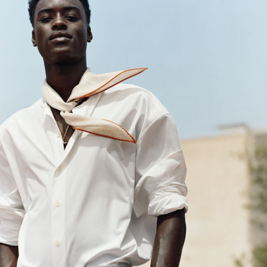 Discover the timeless elegance and versatility of the Hermès scarf