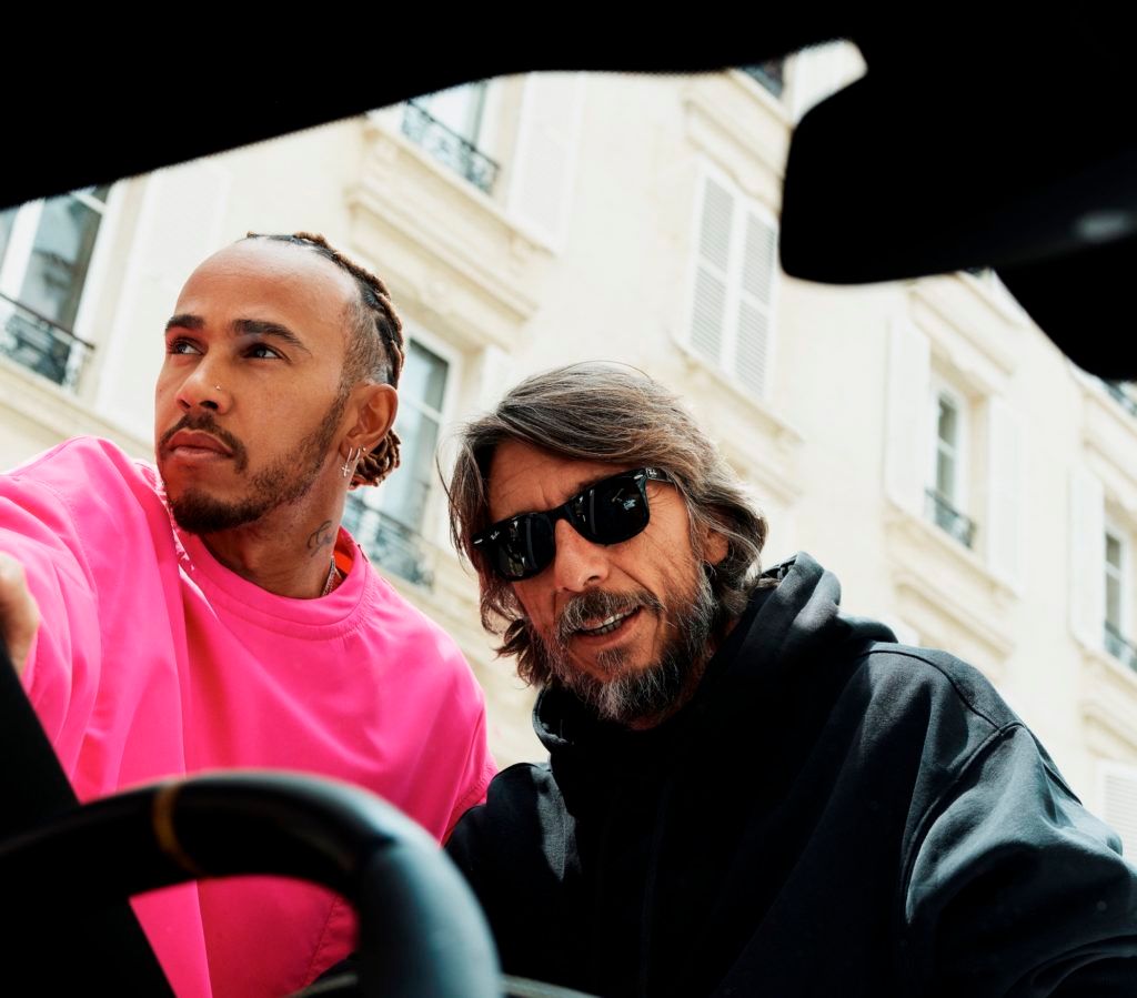 F1 icon Lewis Hamilton is Valentino’s first menswear Di.Vas