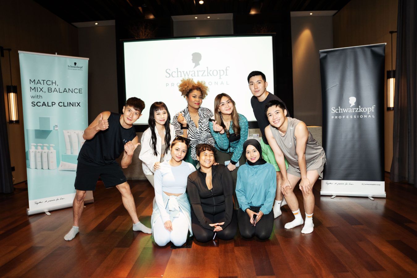 Schwarzkopf Professional hosts a rebalancing session that heals the mind, body and soul