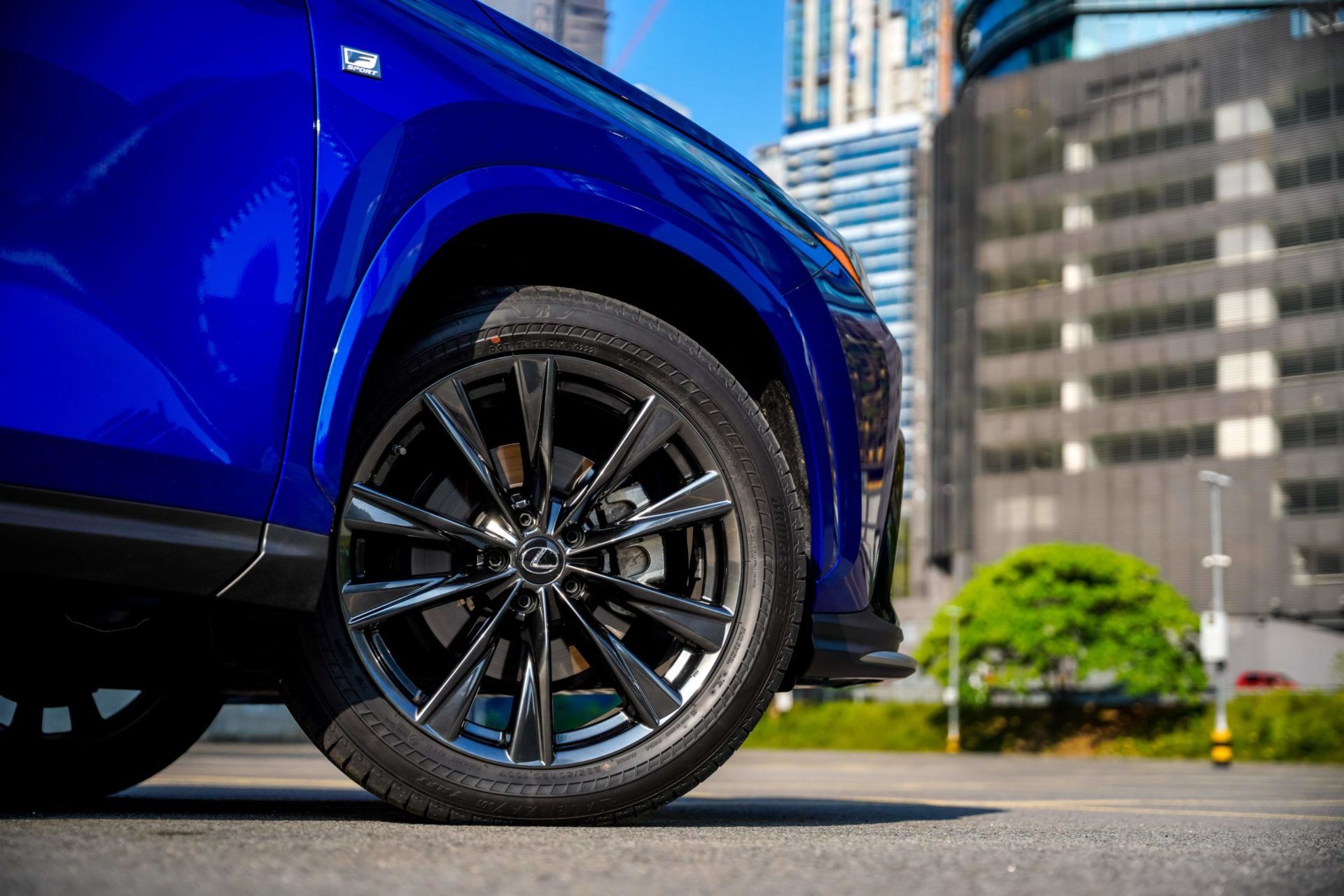 Lexus NX 350 F Sport in Blue