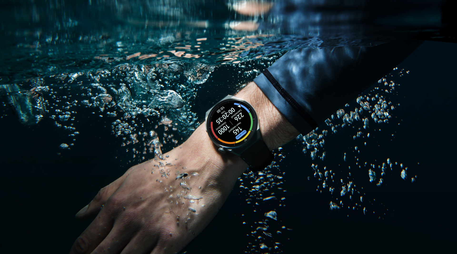 Huawei Watch GT3 Pro Underwater