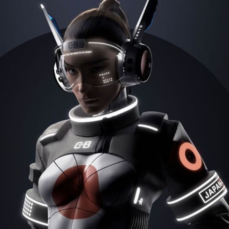 From model to cyborg, Bella Hadid is entering the metaverse