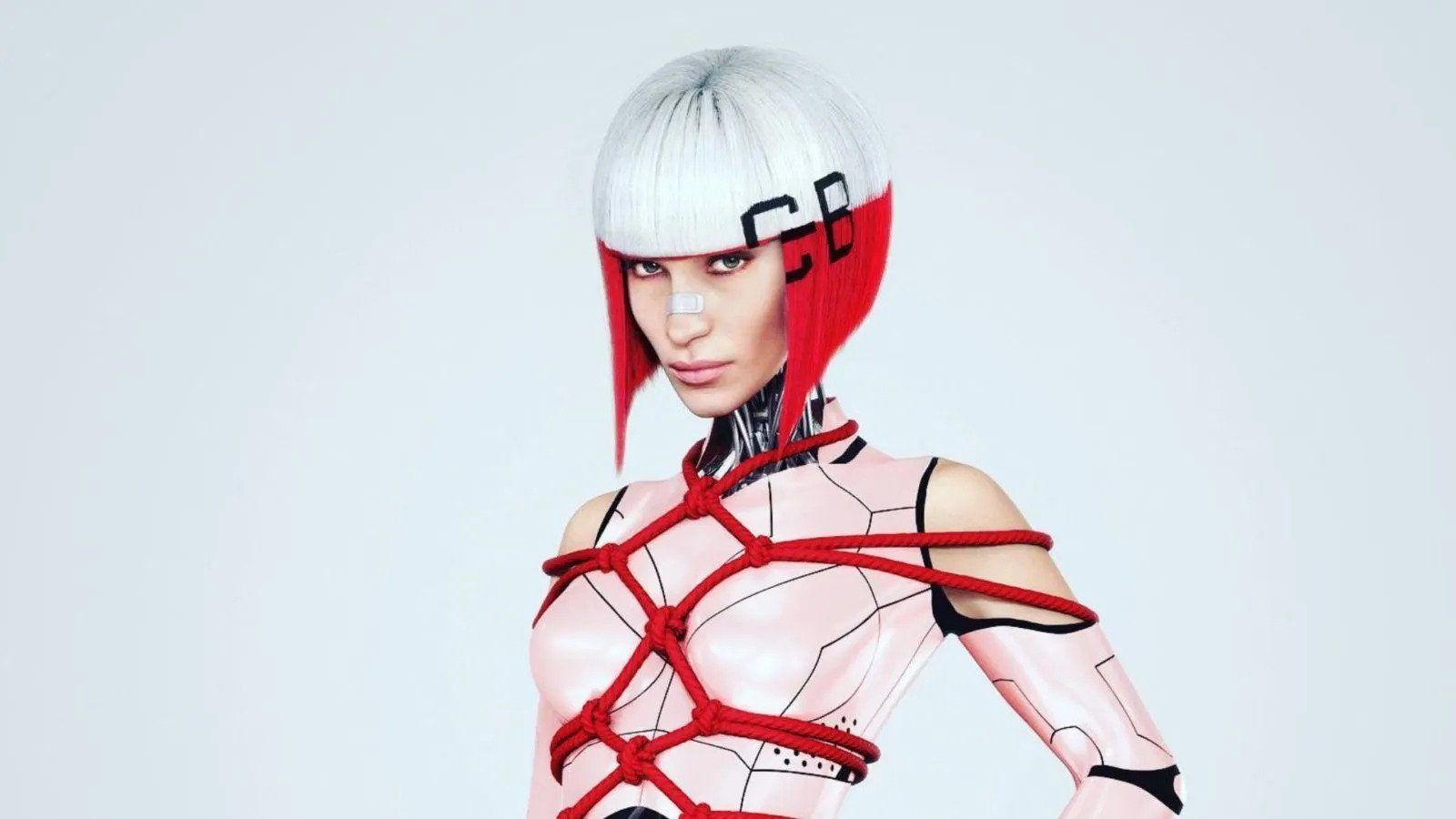 From model to cyborg, Bella Hadid is entering the metaverse