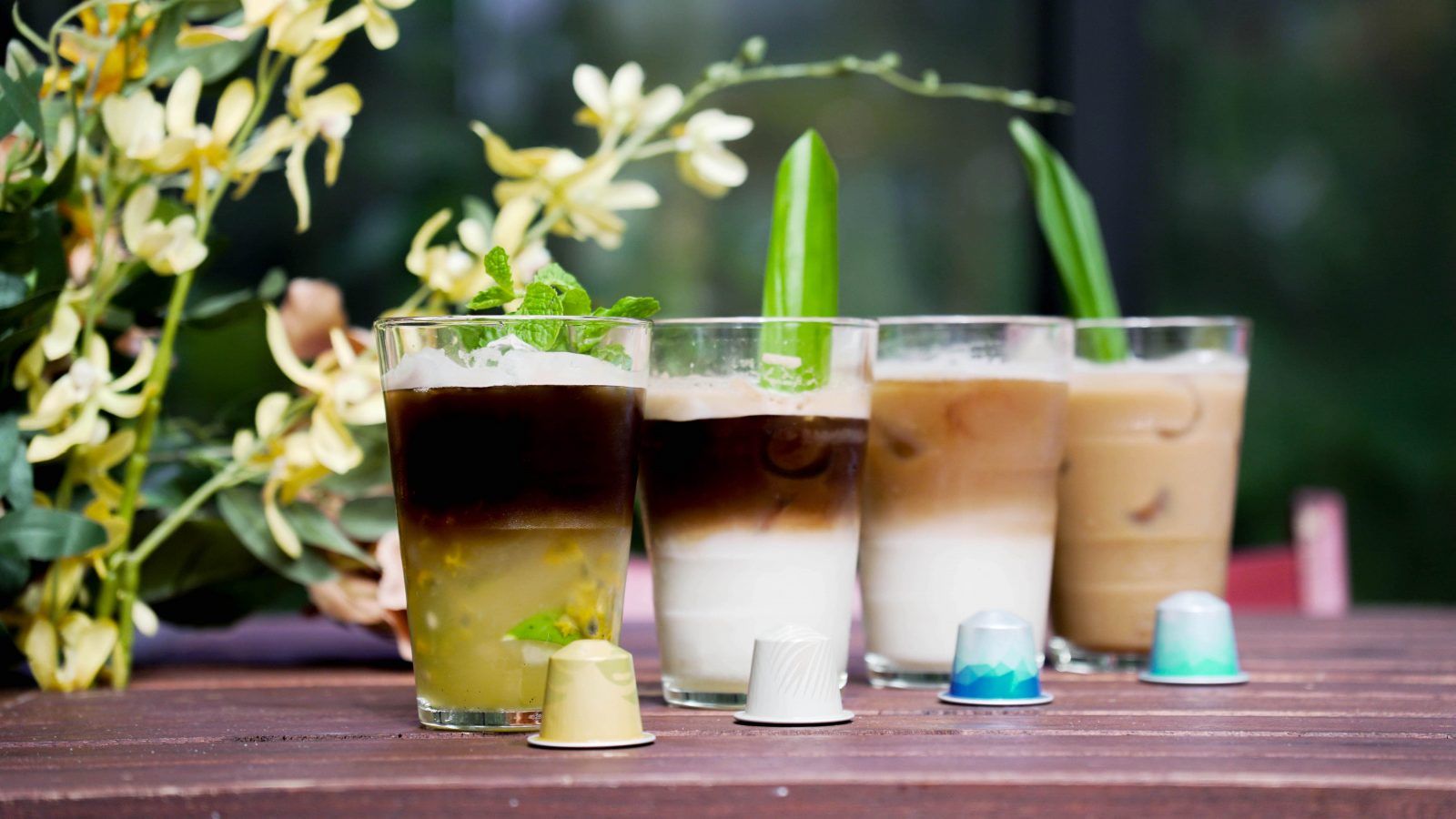 in the summer vibes with Barista Creations for Ice coffees
