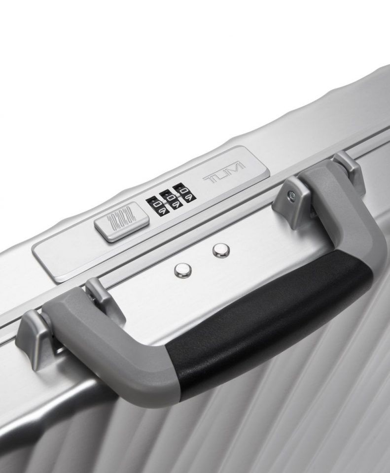 Spot TUMI's 19 Degree Aluminum in Brad Pitt’s ‘Bullet Train’