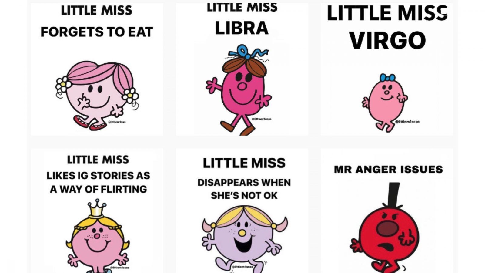 Why are 'Mr. Men and Little Miss' characters trending on social media?